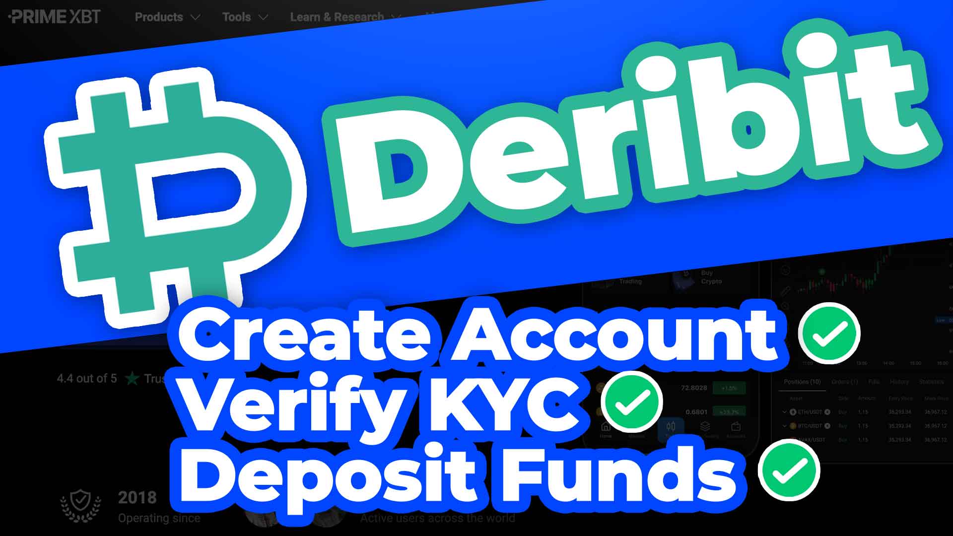 Deribit Exchange Account Setup